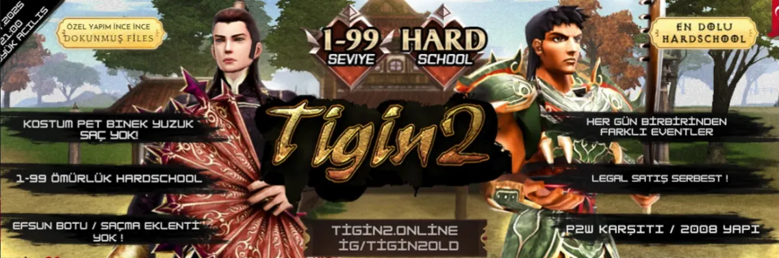 Tigin2 Online Banner
